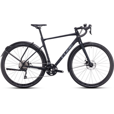 CUBE NUROAD PRO FE Shimano GRX Mix 30/46 Trekking Bike Black 2023 0